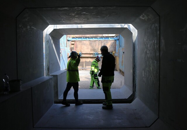 Noroq løfter tunnel på plads på Bispebjerg
