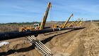 Entreprenør har lagt de første kilometer gasrør i jorden på Vestfyn