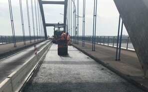 God fremdrift med renoveringen af Langelandsbroen