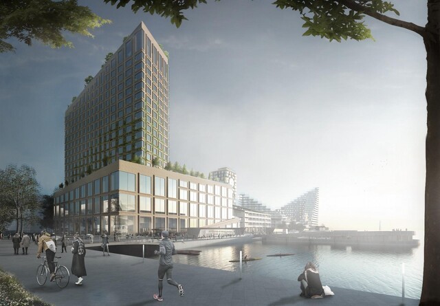 Aarsleff skal bygge BIG-hotel på Aarhus Ø