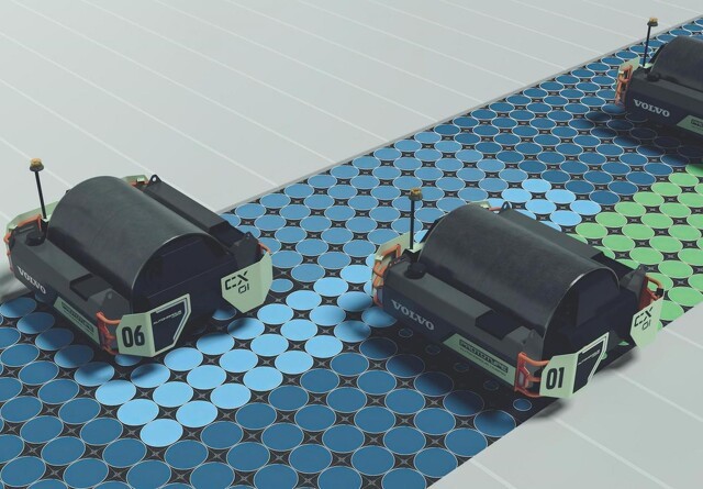 Volvo CE afslører autonomt asfalttromle-koncept