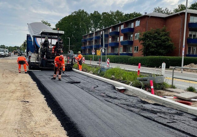 Colas udlægger 50.000 tons asfalt til Hovedstadens Letbane