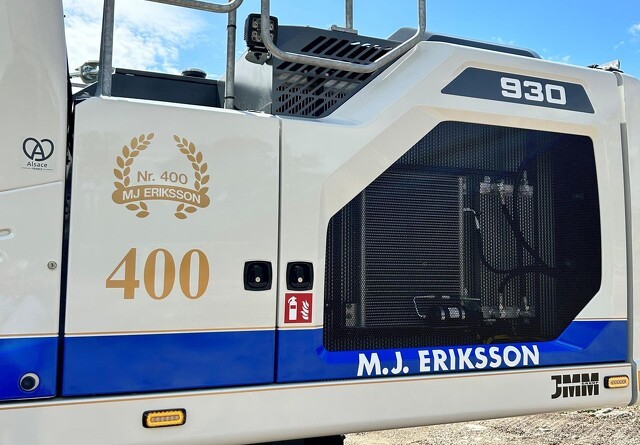 Gravemaskine nummer 400 til M.J. Eriksson