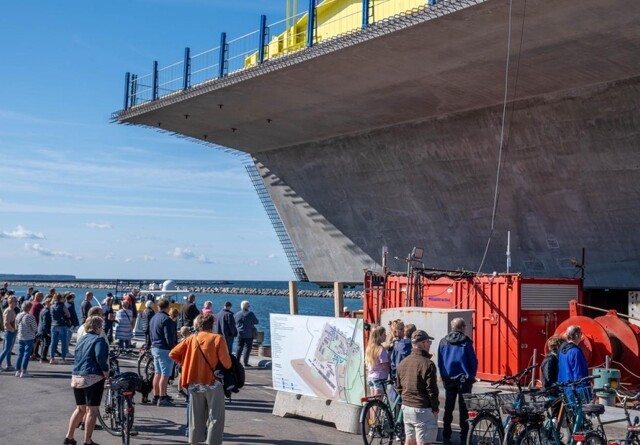 Stort fremmøde til Åben Byggeplads og Erhvervshavn på Masnedø