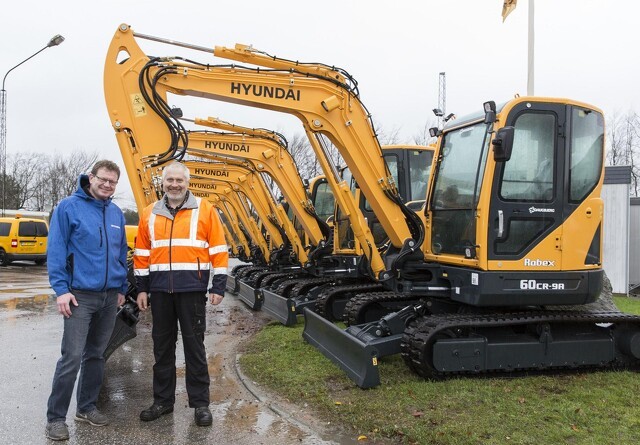 Henning Have køber fem Hyundai-gravemaskiner