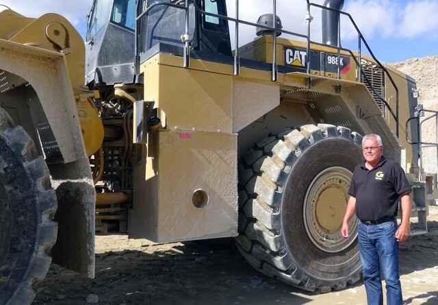 55 tons Cat til Nymølle Stenindustri