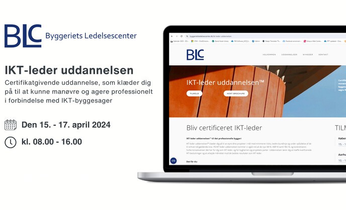 Sidste chance for at tilmelde dig IKT-leder uddannelsen i København! 