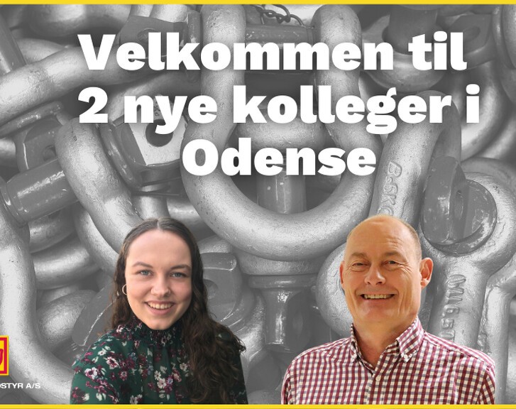 Velkommen til 2 nye kolleger i Odense