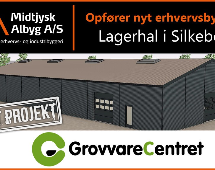 Ny lagerhal i Silkeborg