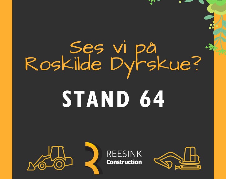JCB & Reesink Construction på Roskilde Dyrskue