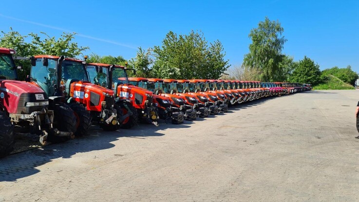 Entreprenør indkøber 10 nye traktorer om året