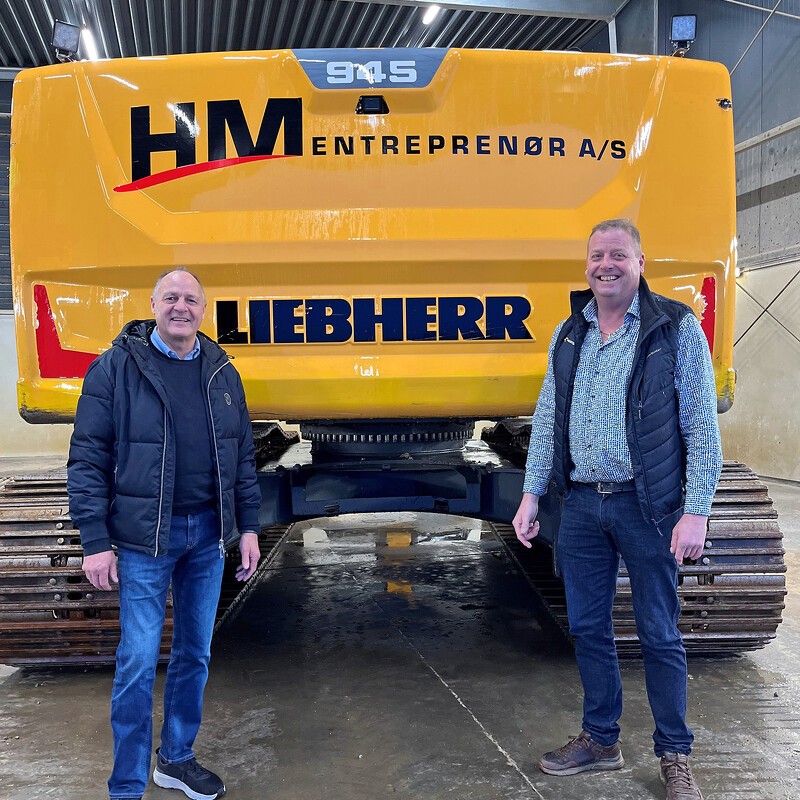Kæmpe ordre til JMM:  46 nye Liebherr-maskiner