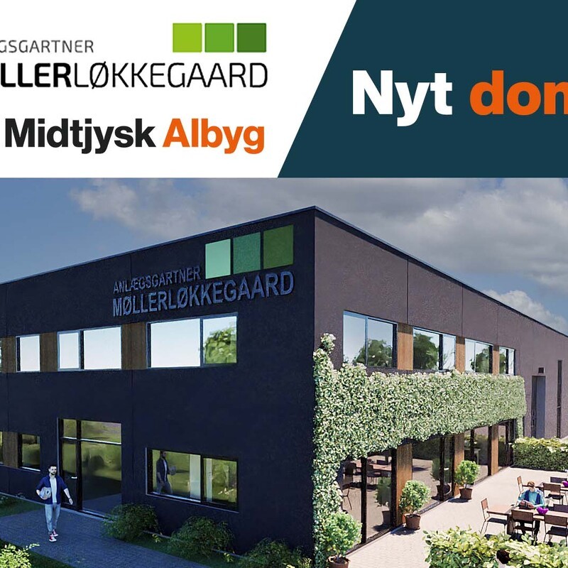 Nyt firmadomicil til Anlægsgartner Møllerløkkegaard A/S